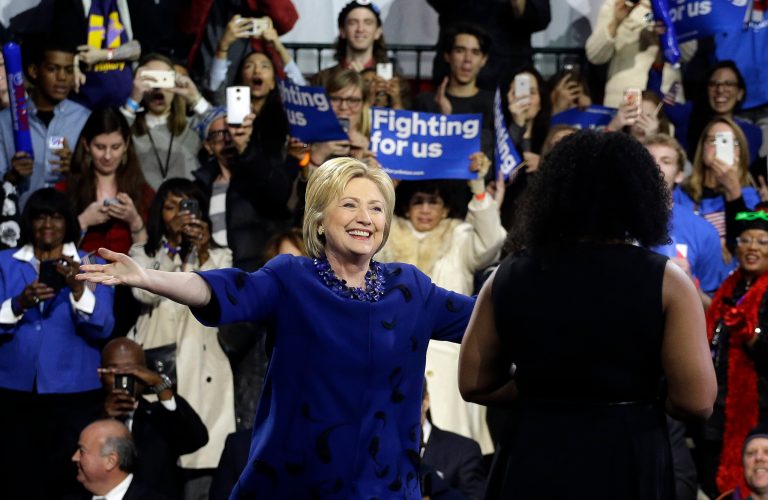 The same states and voters who rejected Hillary Clinton in 2008 are embracing her against Bernie Sanders now. (AP Photo/Julie Jacobson)
