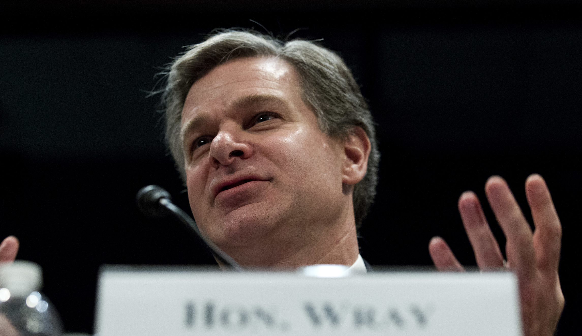 FBI director rejects Trump’s assessment of FBI ‘in tatters’