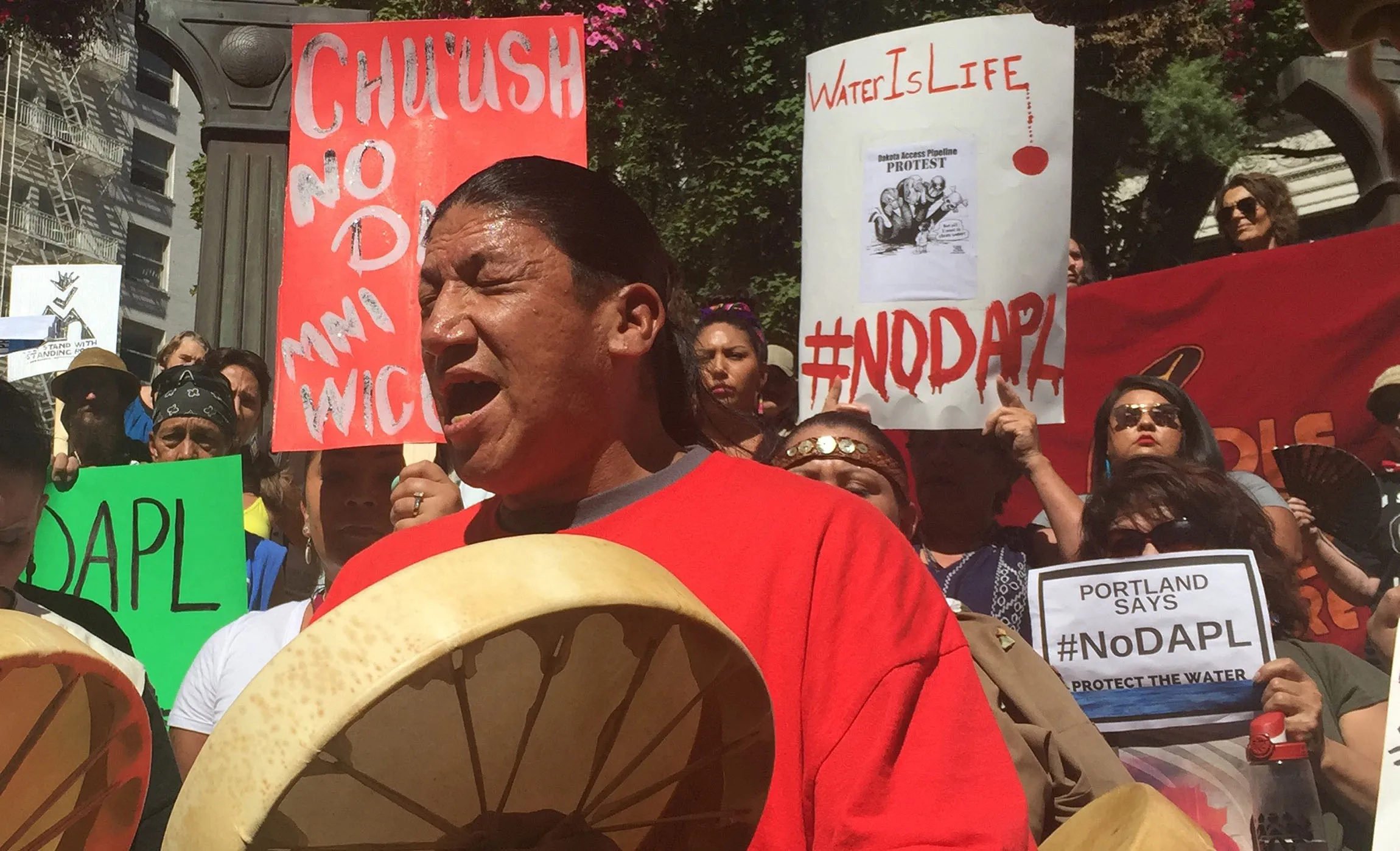 Native Americans after ‘easy money’ in pipeline fight