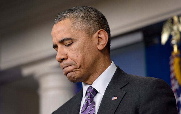 The latest Fox News poll makes clear that things aren't breaking well for President Obama, and his popularity rating may be the most important factor in determining how Democrats fare in November. (AP Photo)