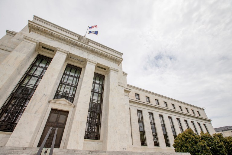 Investors anticipated that the Federal Reserve would not change its short-term rate target of 0.5 percent-0.75 percent, after raising it in December. (AP Photo/Andrew Harnik, File)