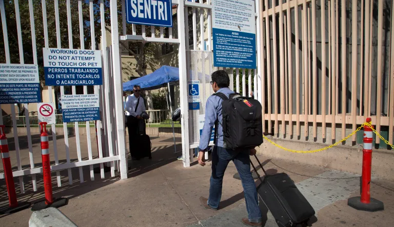 President Trump's executive order played a role in radically reducing the number of illegal crossings at the southwestern U.S. border, according to a top U.S. Customs and Border Protection official. (AP Photo/Alex Cossio)