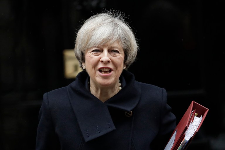 May told congressional Republicans that the United States and the United Kingdom ought 