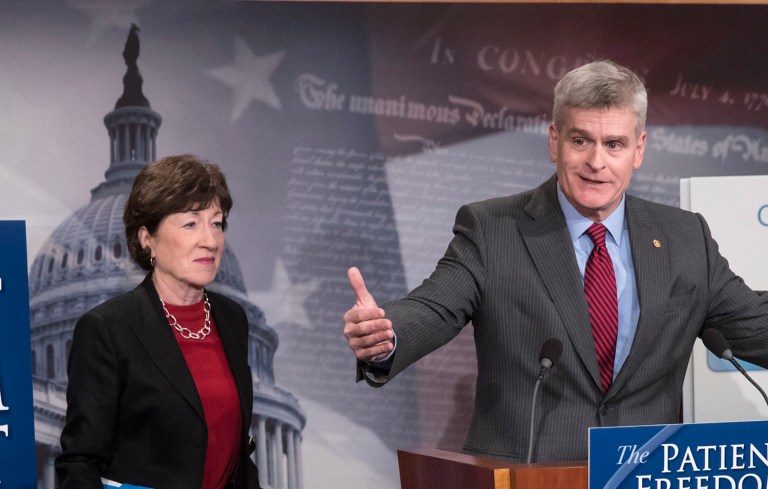 For now, GOP senators are in wait and see mode to see what, if anything, reaches the Senate floor. (AP Photo/J. Scott Applewhite)