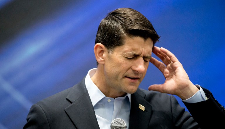 The winner for this week's trashiest, misleading headline goes to the Hill. (AP Photo/Don Ryan).