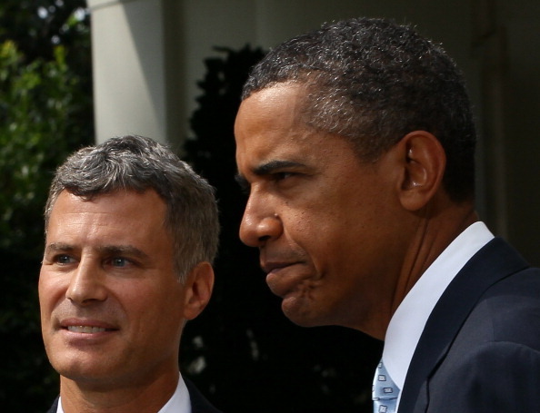 President Barack Obama (R) and Alan B. Krueger (Getty Images)