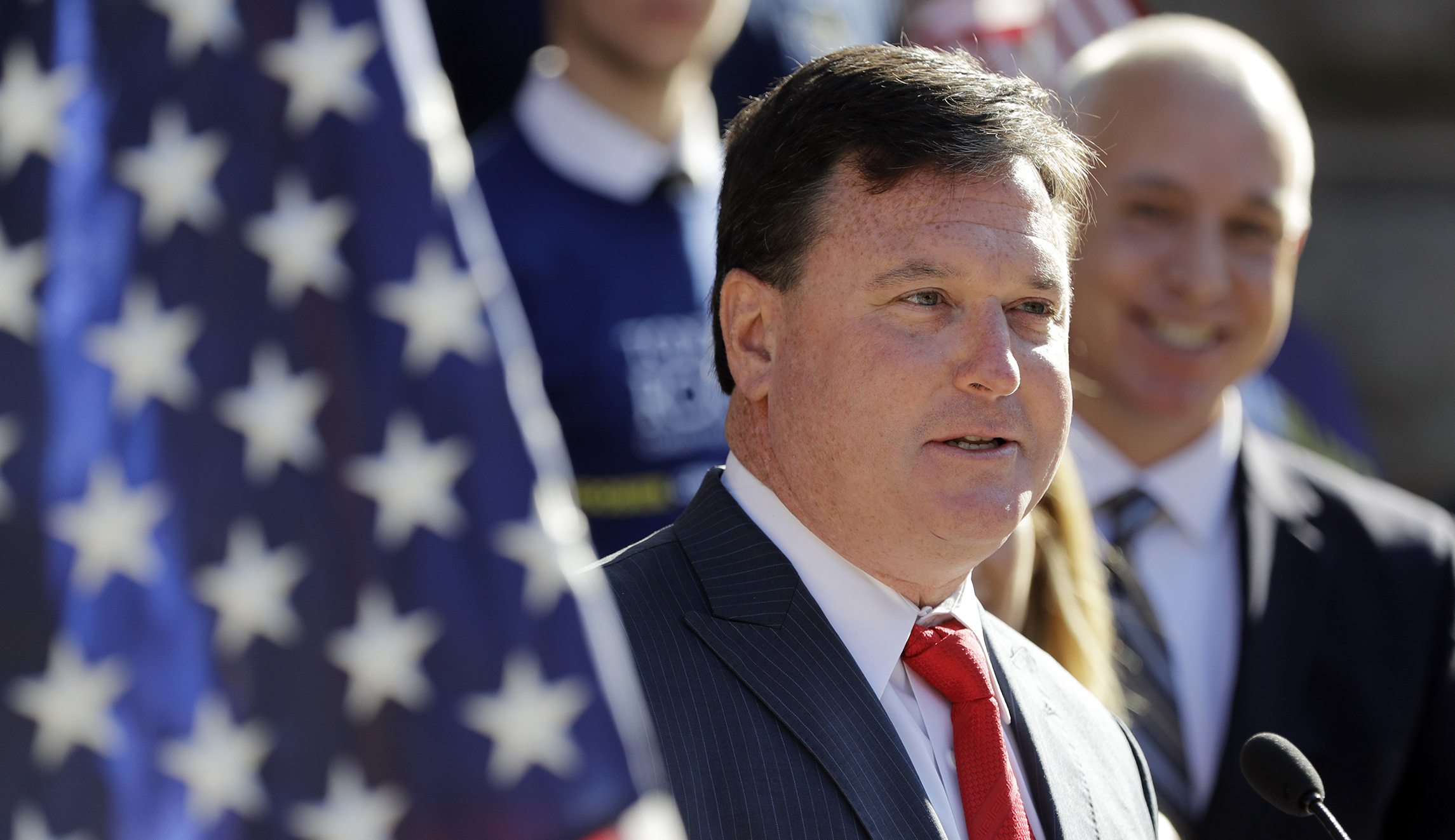 Todd Rokita drinks a beer, shoots an AR-15, and pushes to make English the official U.S. language in new ad