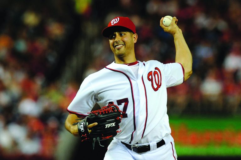 Patrick McDermott/Getty Images
Washington Nationals pitcher Gio Gonzalez has 207 strikeouts and a 2.89 ERA in 32 starts this season.