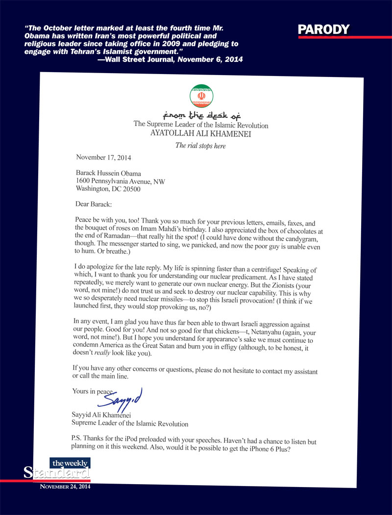 The President’s Plucky Persian Pal