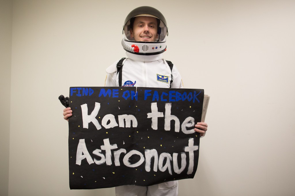 3-Minute Interview: Aspiring astronaut Kamil Stelmach