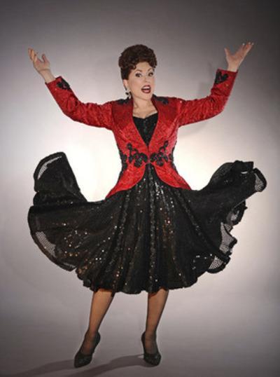 Rita McKenzie as Broadway legend Ethel Merman.