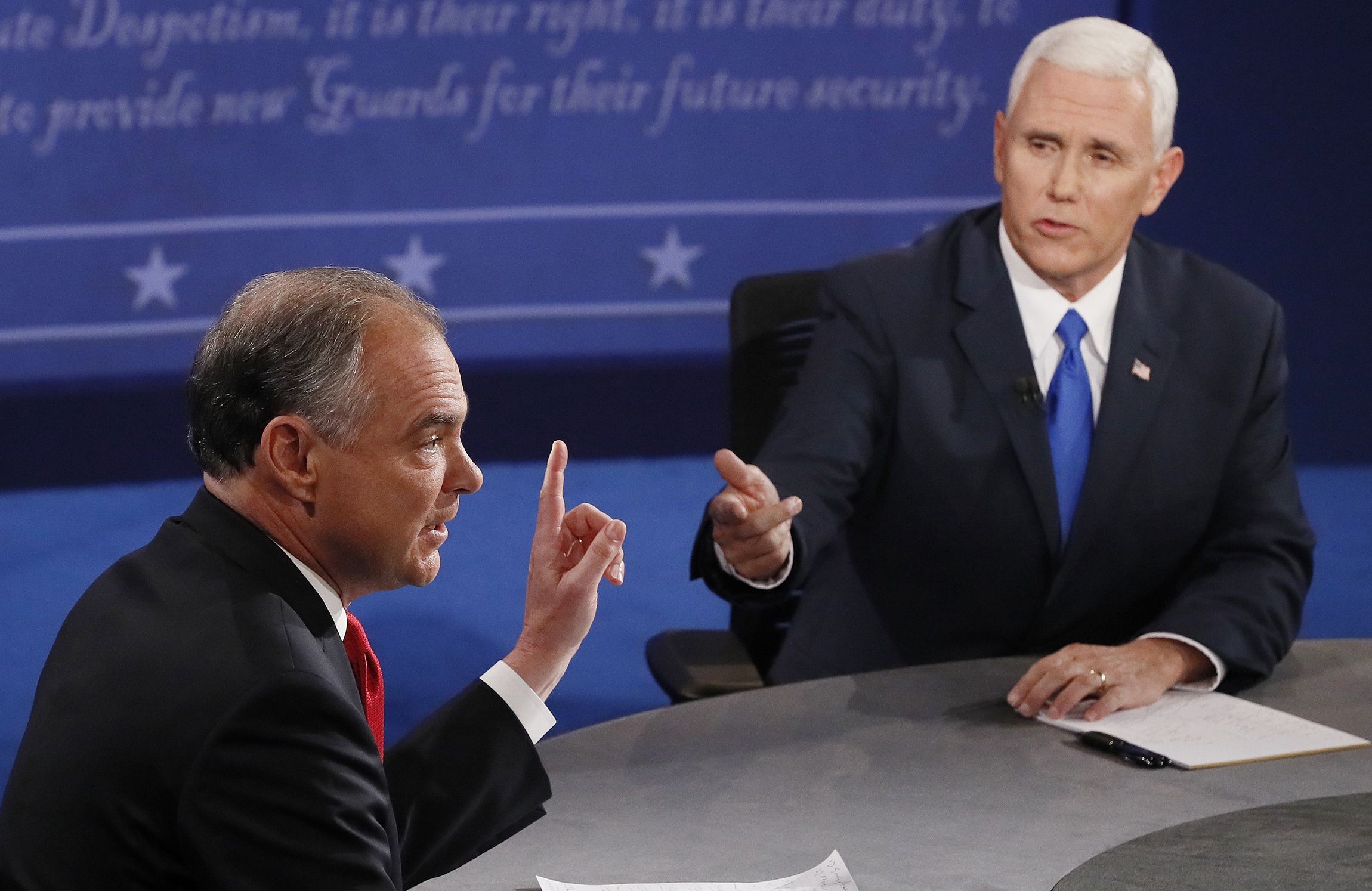 Kaine: Even my wife thought I interrupted too much