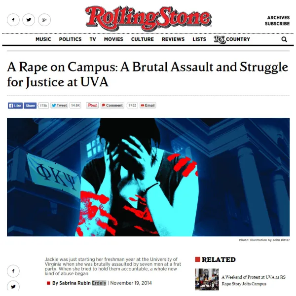 Rolling Stone’s Disgrace