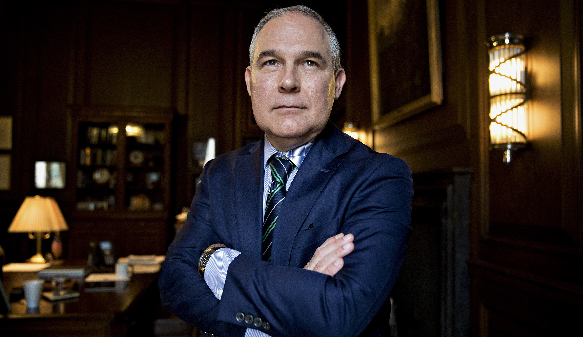 Scott Pruitt was seduced by the perks of power
