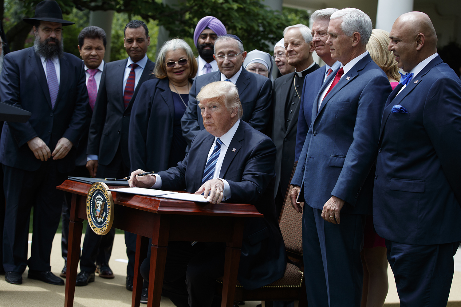 ACLU won’t sue Trump over religious freedom executive order