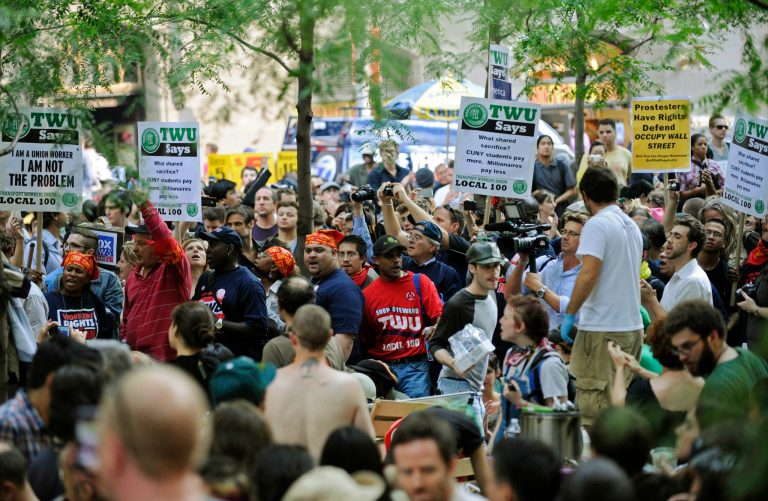 U.S. Reds, Nazis agree on Occupy Wall Street