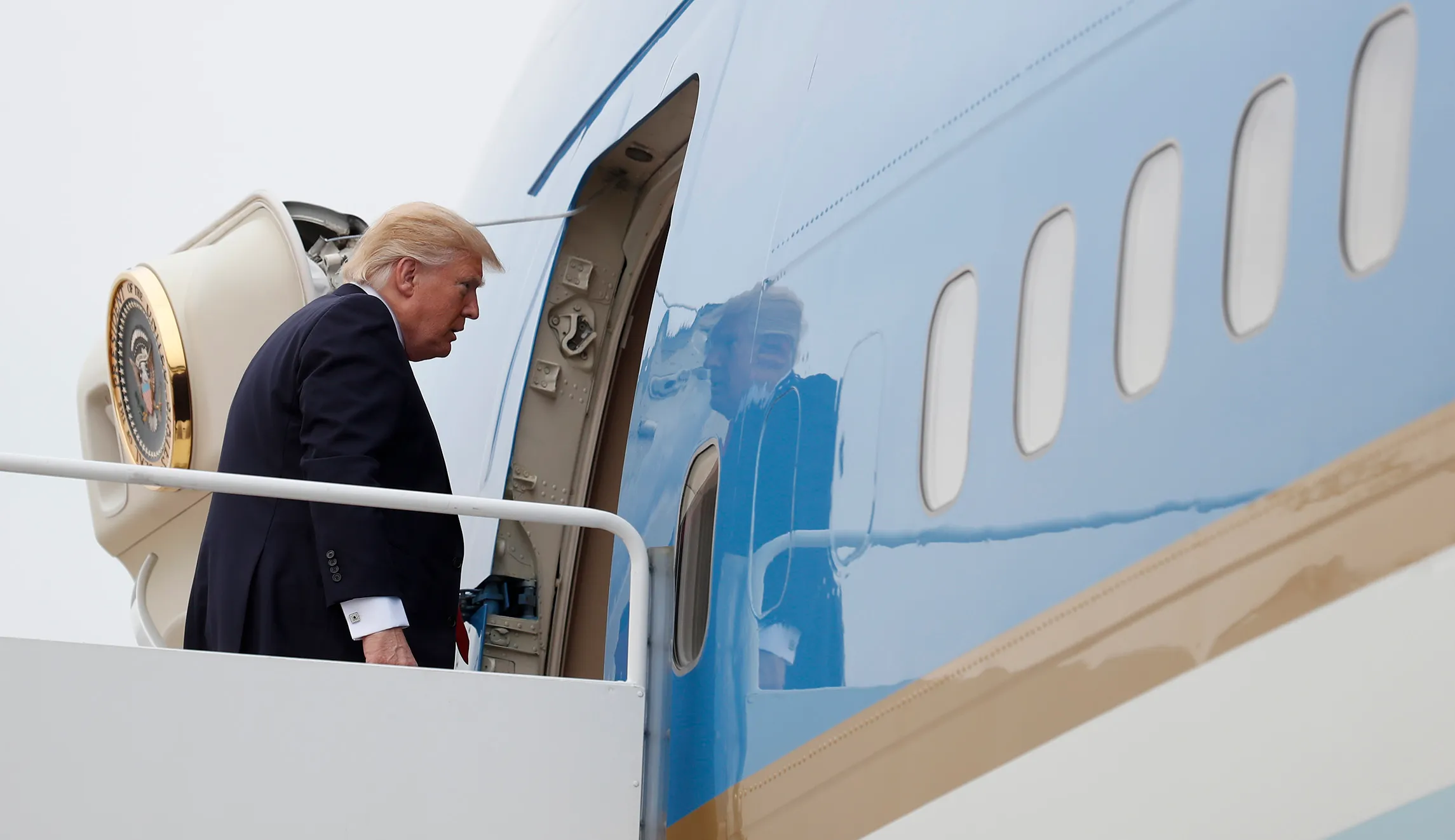The biggest unintended benefit of Trump’s international trip? The president’s not tweeting as much