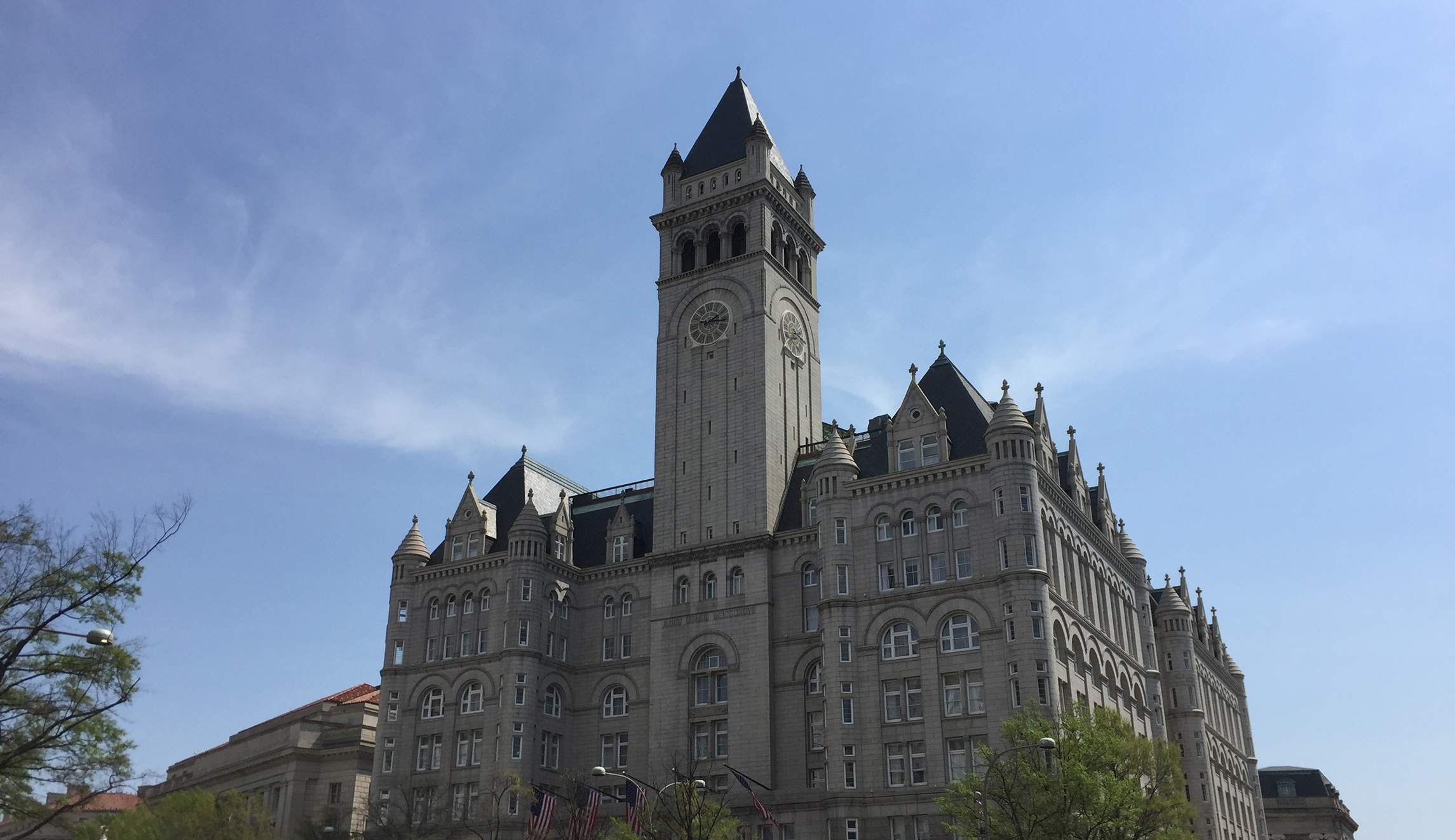 Watchdog sues over Trump’s DC hotel lease records