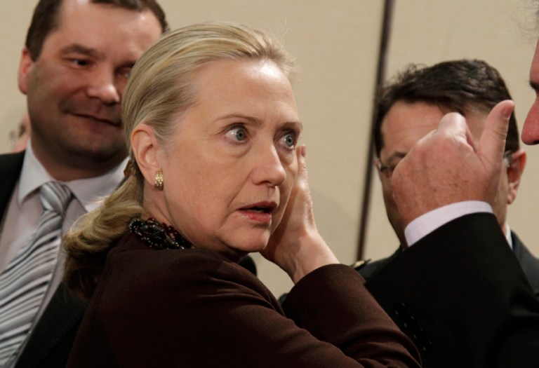 The Clinton campaign continued to dispute the conclusion that any emails were classified at any level at the time they were transmitted. (AP file)