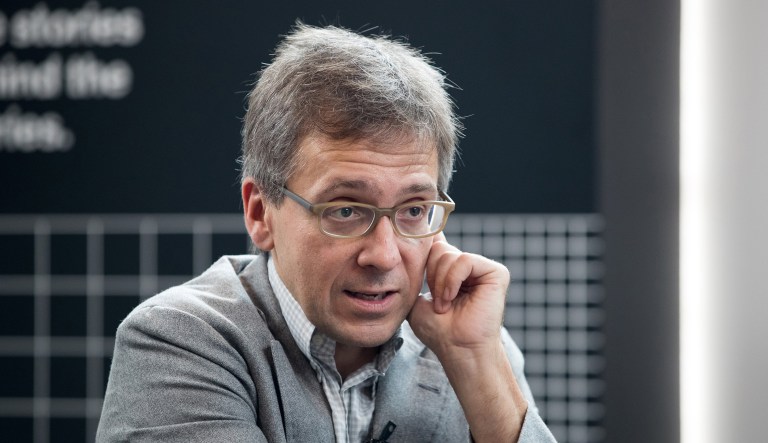 Ian Bremmer, president of Eurasia Group Ltd., speaks during an interview.