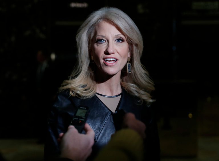 Kellyanne Conway, the campaign manager who led President-elect Trump to victory, proposed on Friday evening two possibilities for what her role going forward could look like. (AP Photo/Carolyn Kaster)