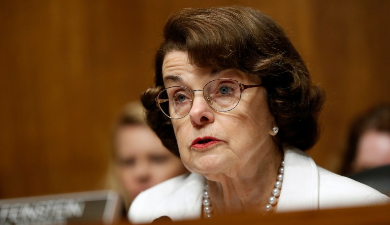 Feinstein and others have proposed legislation banning any device that speeds up the rate of fire of a semi-automatic weapon. (AP Photo/Pablo Martinez Monsivais)