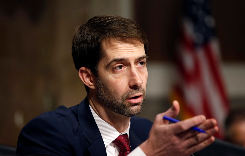 Tom Cotton defends Trump’s CIA speech