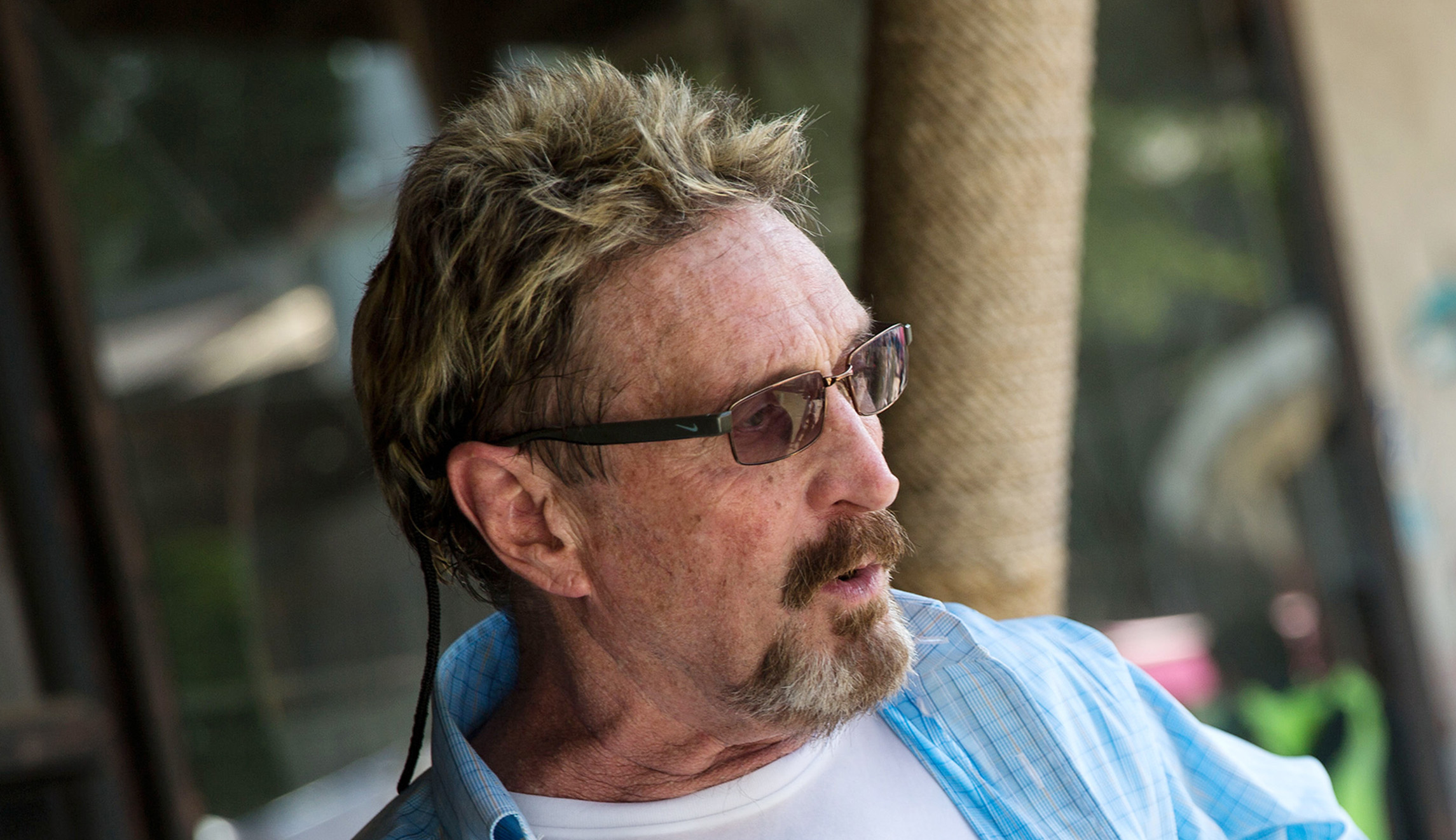 John McAfee’s ‘in exile’ 2020 campaign to include ‘road warriors’ wearing masks with his face