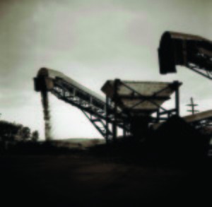 Coal chutes. AP Photo