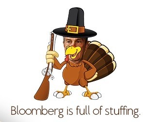 NRA says NYC Mayor Michael Bloomberg has ruined Thanksgiving