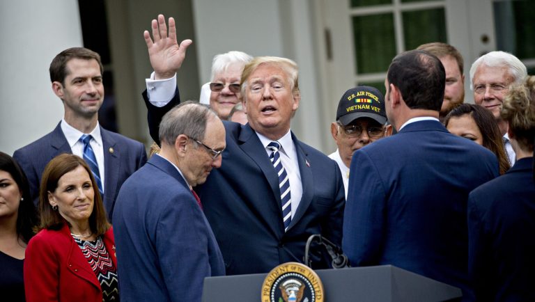 President Trump, you help the economy by getting out of the way