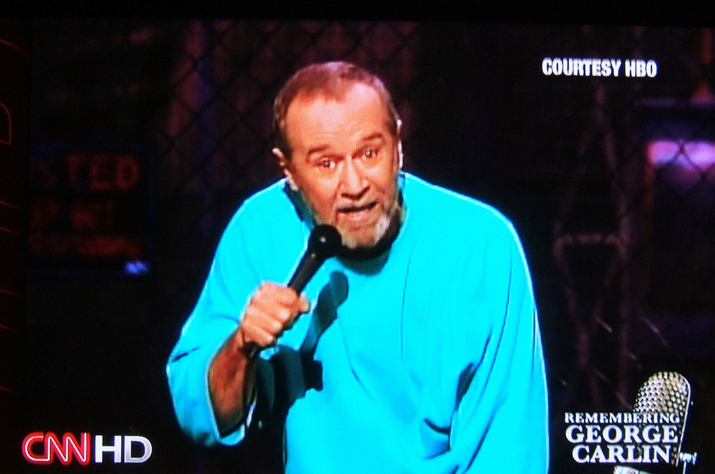 Carlin, Pryor, and Bruce Mourn Free Speech