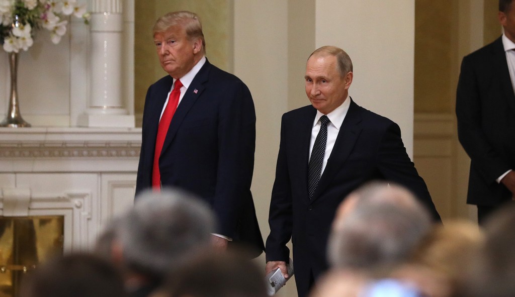 Republicans overwhelmingly back Trump’s performance at Putin summit: Poll