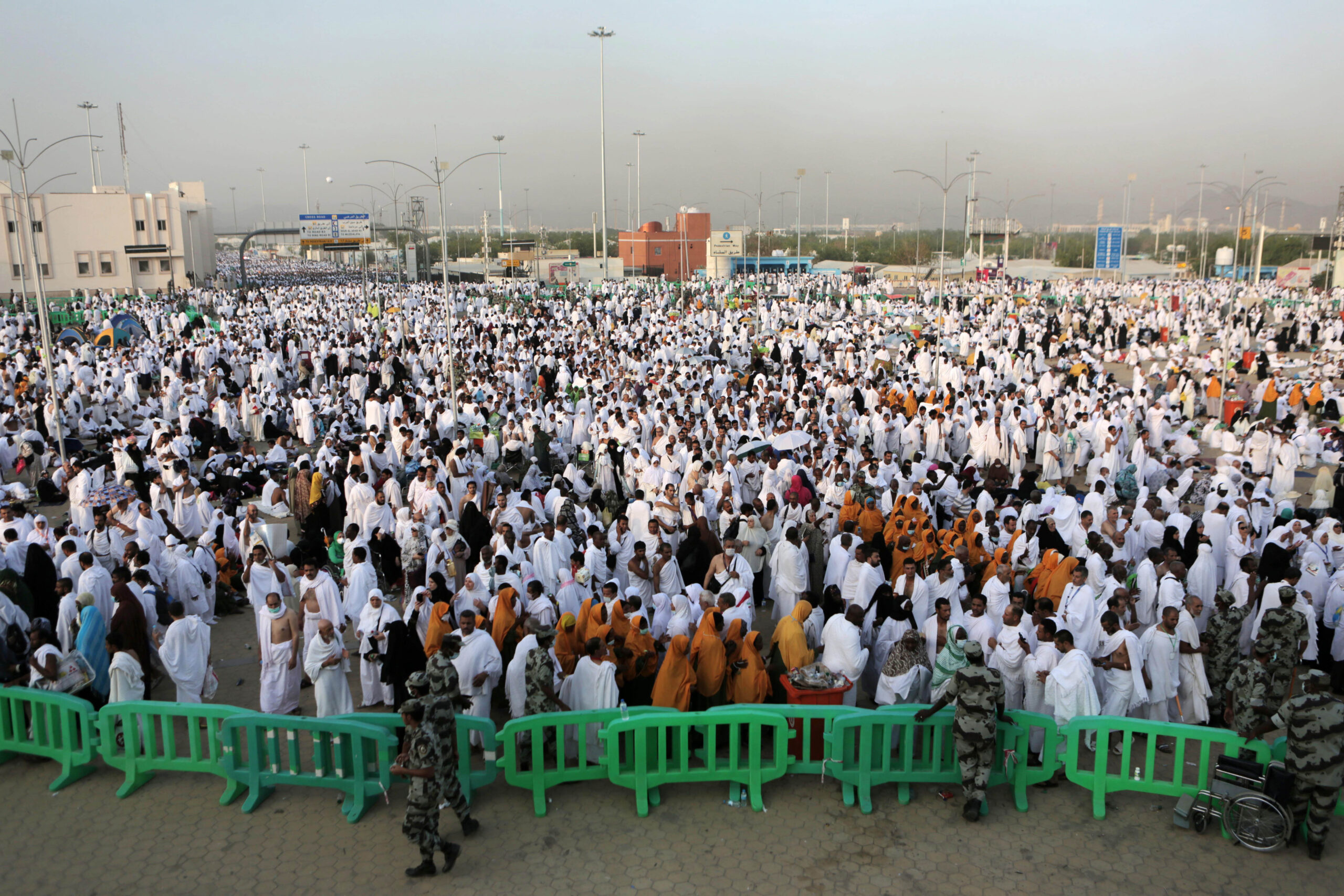 In Saudi Arabia, Muslims pray on climax of hajj
