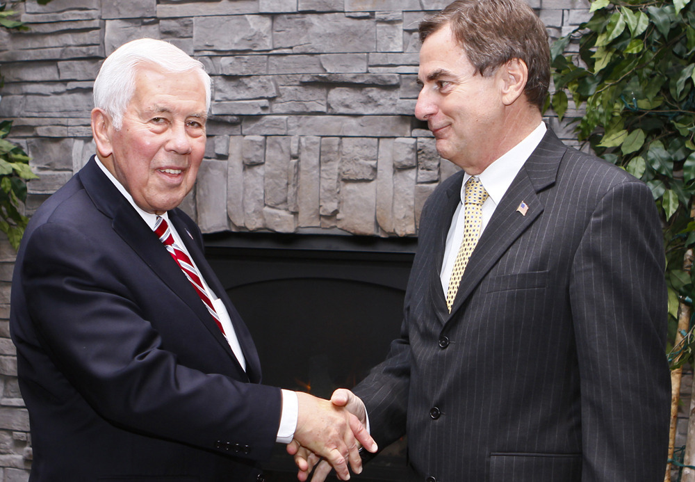 Lugar is moderate except when chasing PAC money
