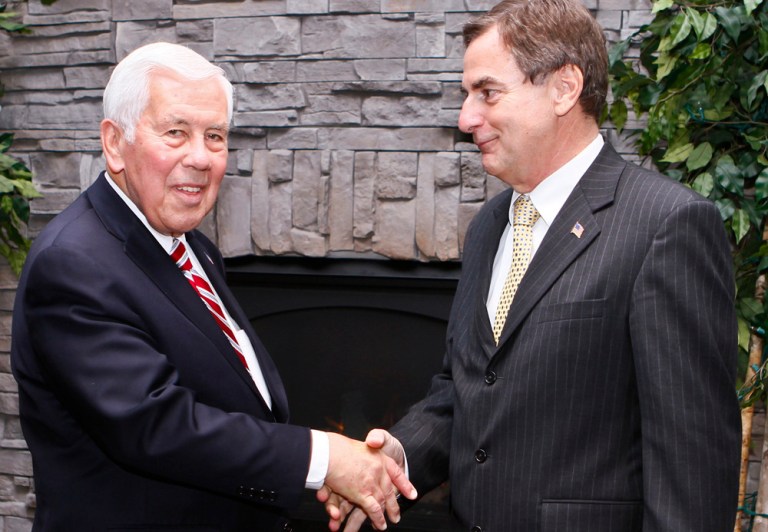 Lugar is moderate except when chasing PAC money