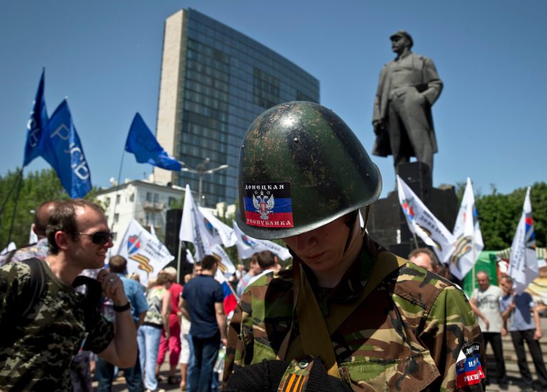 In Ukraine, chaos meets self-declared independence