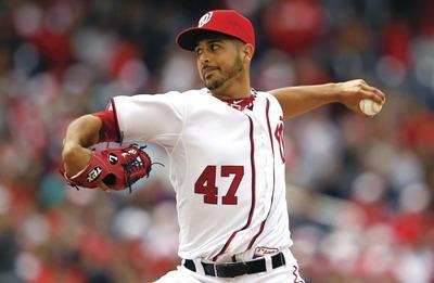 Gonzalez is right at home as Nationals win home opener