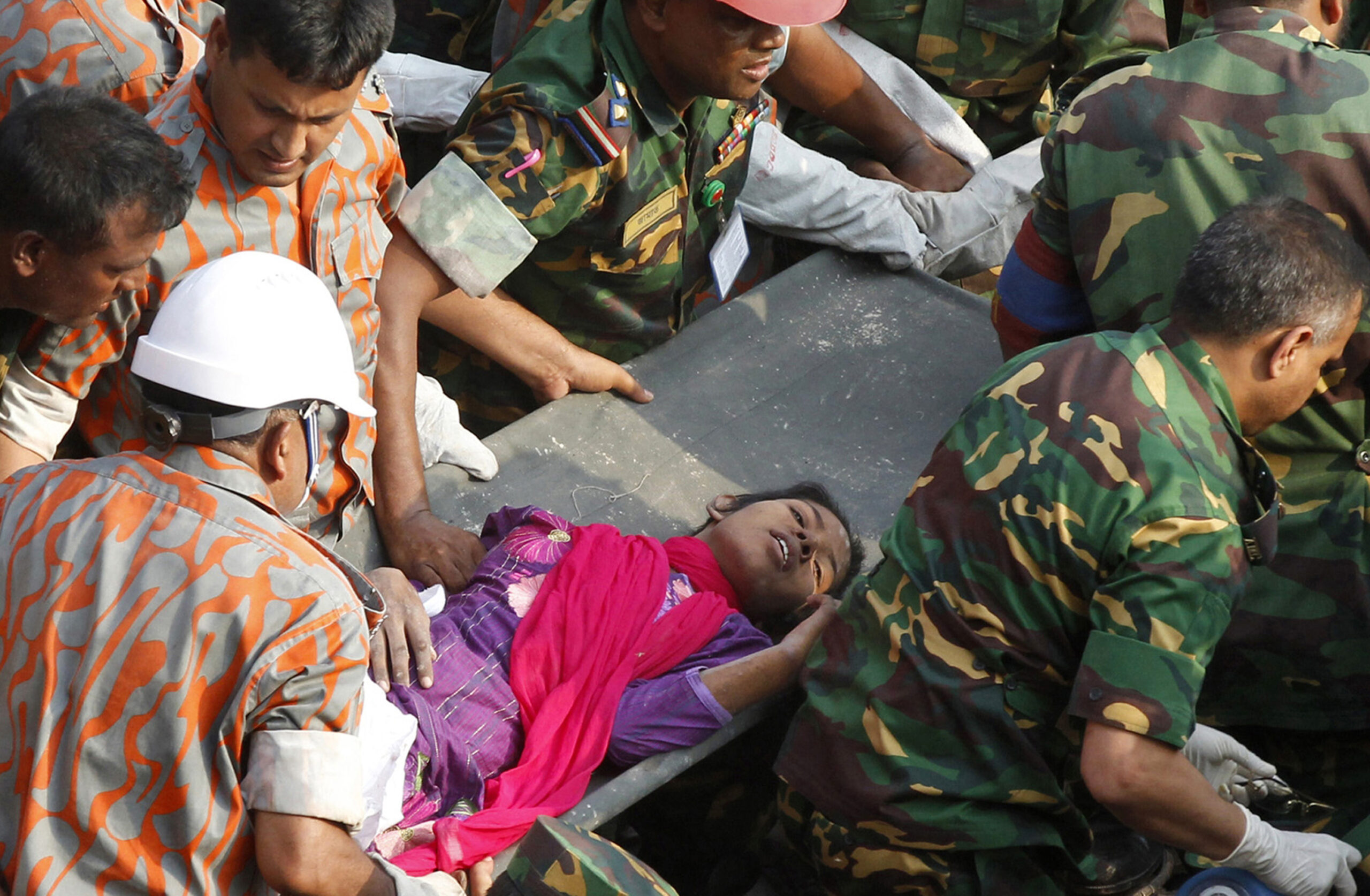 Woman rescued after 17 days in Bangladesh rubble