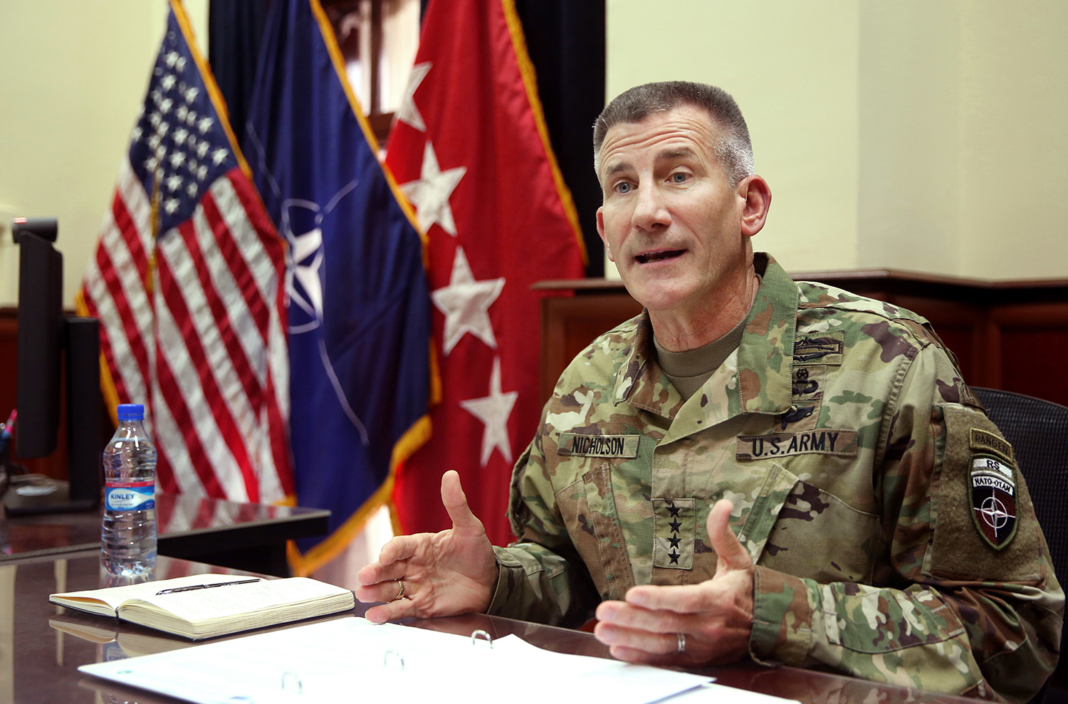Gen. Nicholson says Afghanistan training mission needs more NATO troops