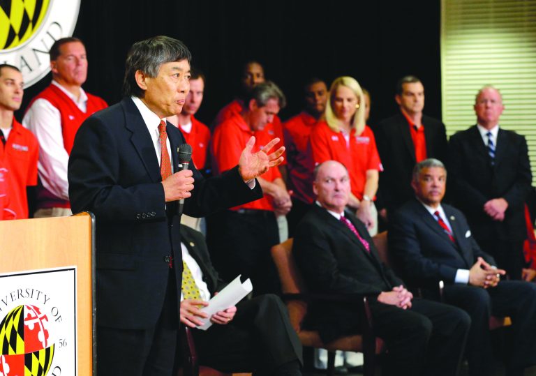 Patrick Semansky/AP
Maryland president Wallace Loh admitted Monday that the university's move from the ACC to the Big Ten was mostly about money.