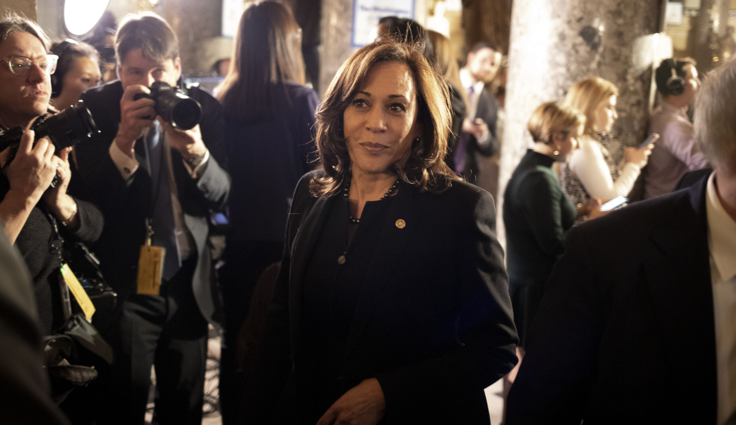 Why does Kamala Harris oppose helping women protect themselves from rape?