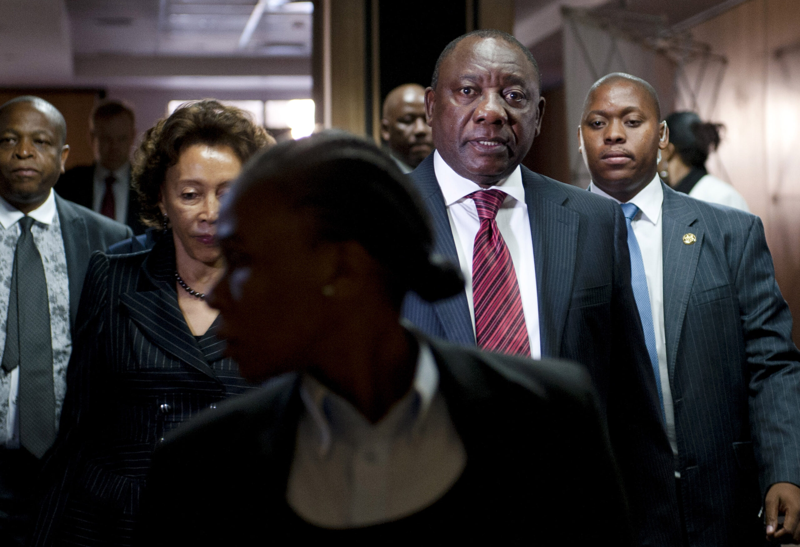 South African deputy president tells of killings