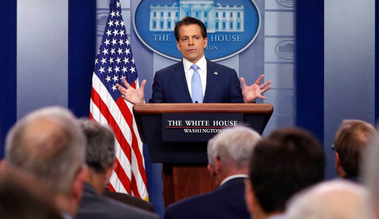 A reporter for Bloomberg Businessweek said incoming White House communications director Anthony Scaramucci is inadvertently creating more leaks as he tries to aggressively crack down on leaks coming from the West Wing. (AP Photo/Pablo Martinez Monsivais)