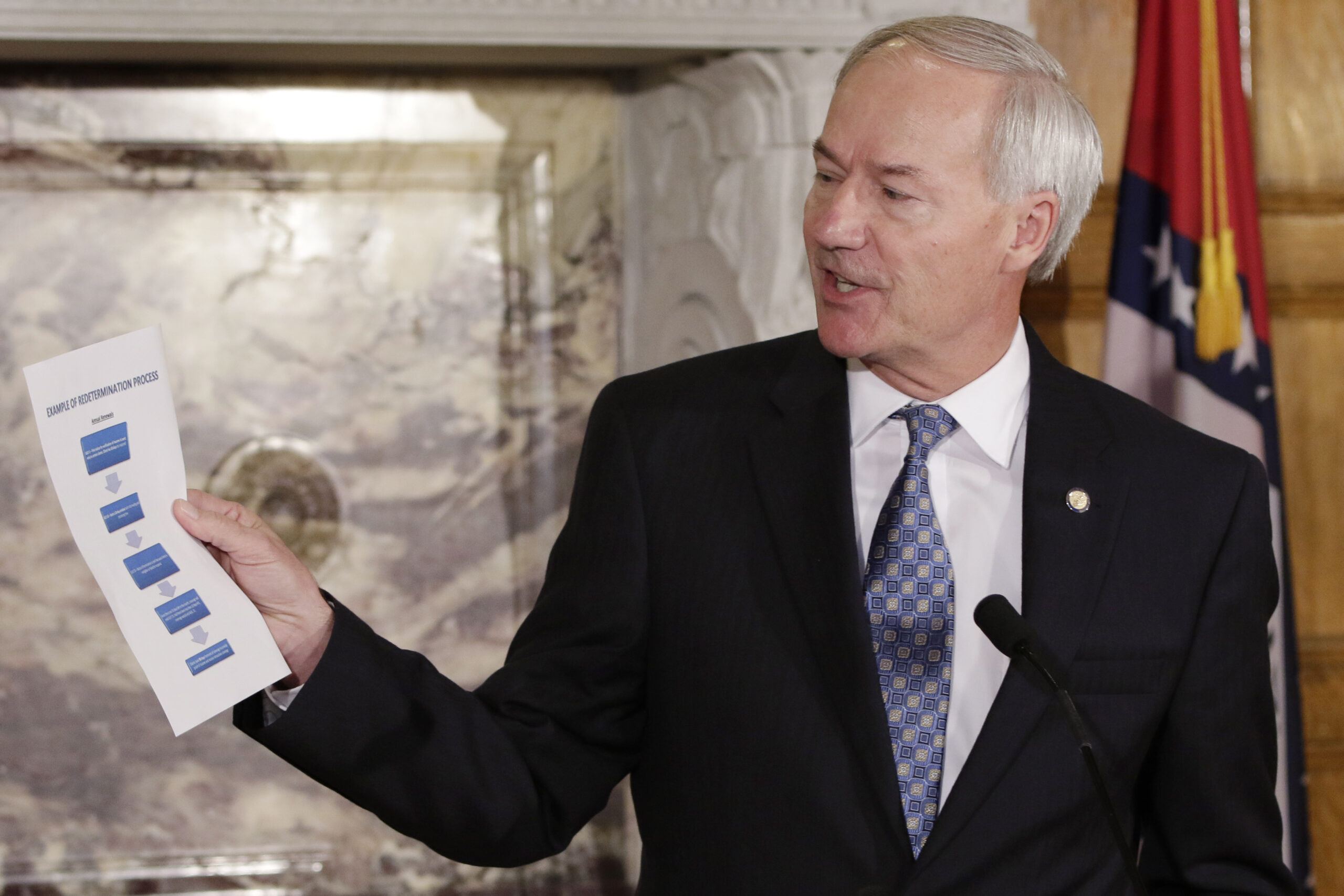 Arkansas, feds brawl over Medicaid expansion