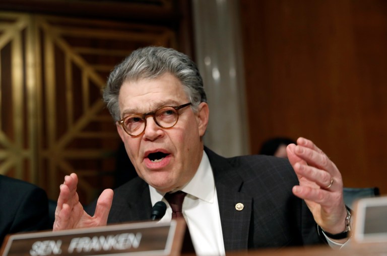 It's the second time Franken has been pulled into a controversy with his comedian friends. (AP Photo/Alex Brandon)