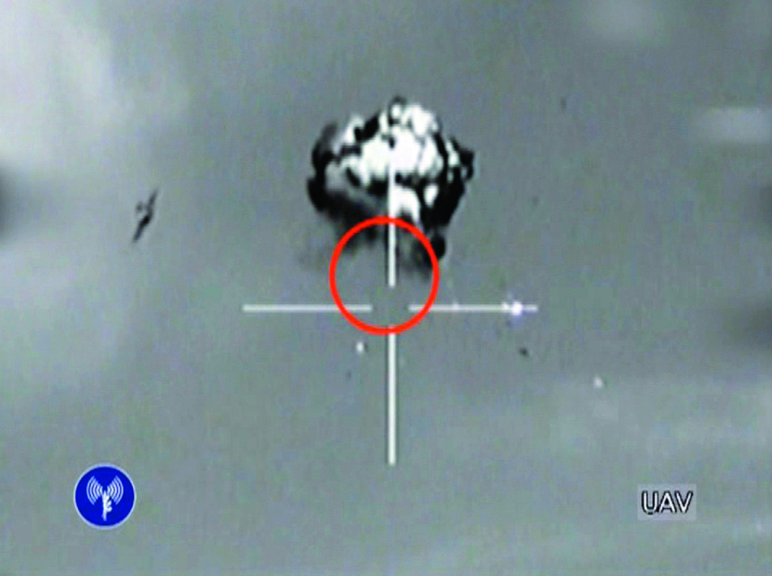 Israeli jets down drone that entered airspace