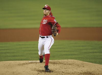 Nick Wass/AP
Nationals TV ratings increased after Stephen Strasburg returned in September.