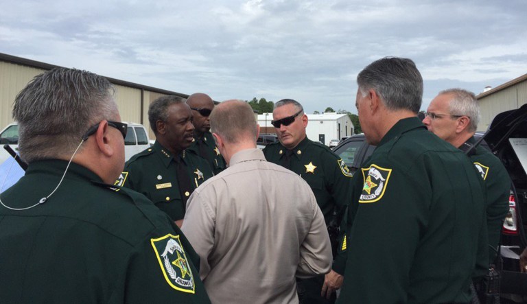 The Orange County Sheriff's Office responded to the shooting at a business headquarters located in an industrial area of suburban Orlando. (Orange County Sheriff's Office Twitter page)