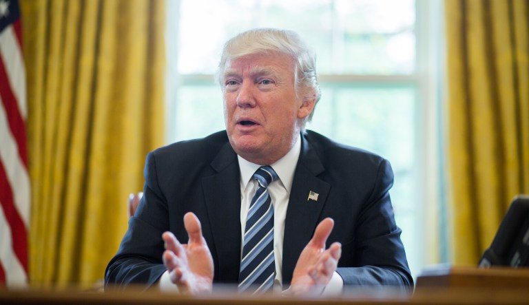 President Trump and Vice President Pence said they were 